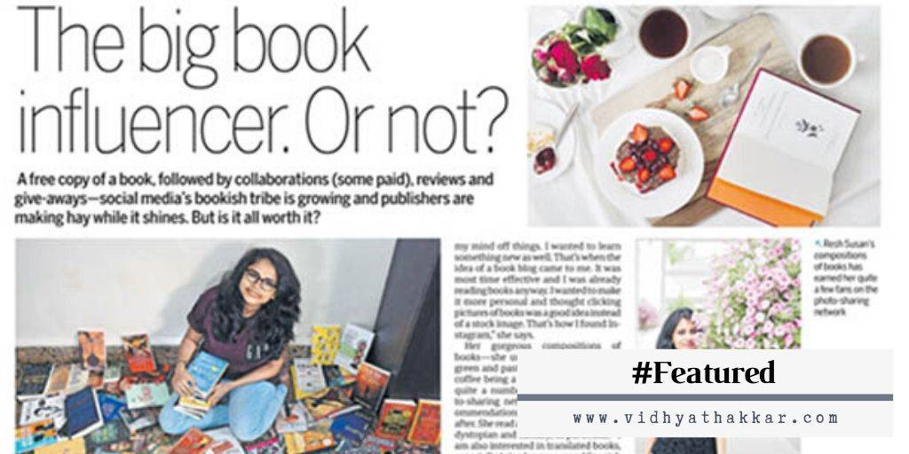 Read more about the article The Big Book Influencer. Or Not?- Featured in Mid-Day
