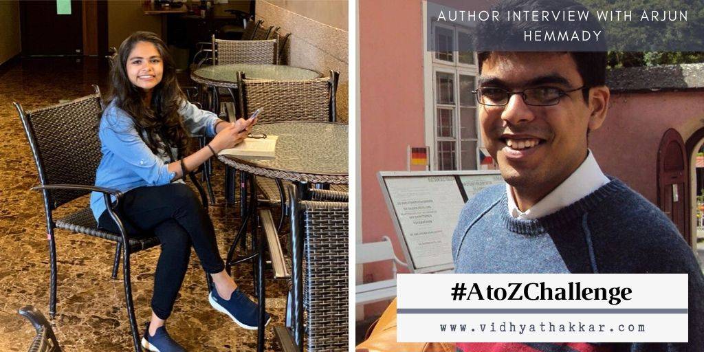 Read more about the article Interview with Arjun Hemmady – Author of book Captain Khadoos – #Blogchattera2z Challenge