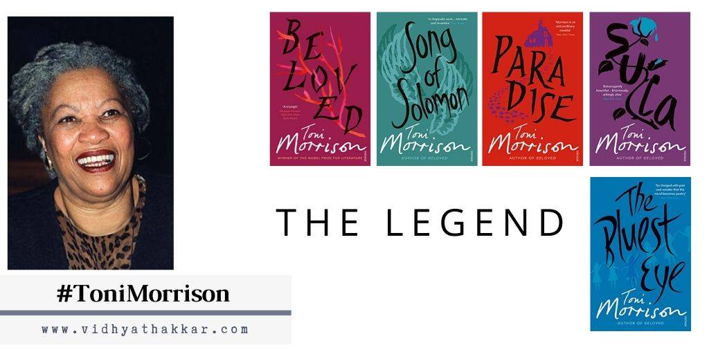 Read more about the article Books by The Legend Toni Morrison.