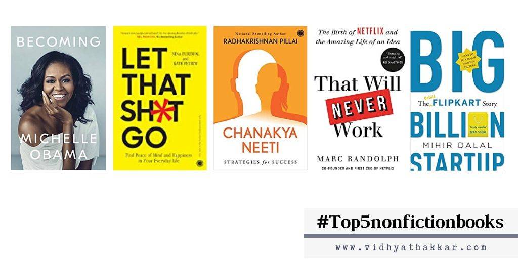 Read more about the article Top 5 Non-Fiction Books that you must read.