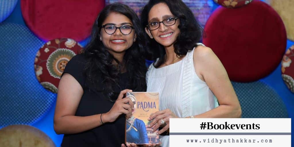 Read more about the article The book signing for Mala Mahesh’s literary fiction book ‘Padma’ at Someplace Else, Jio Drive, Mumbai, on June 1, 2022. 