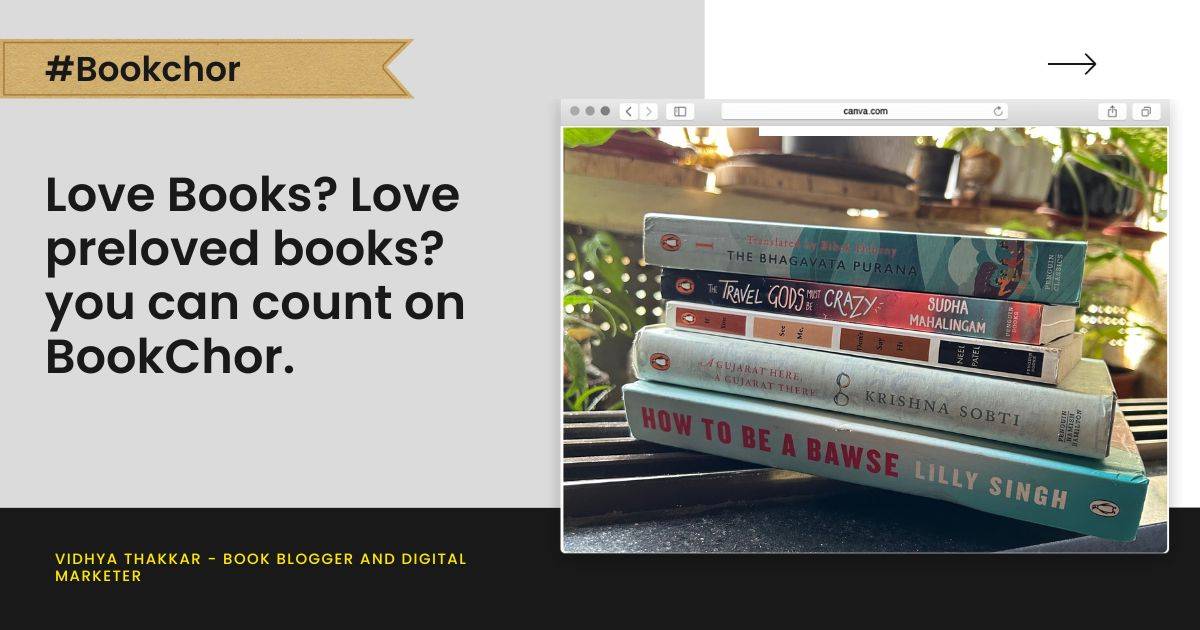 You are currently viewing Love Books? Love Preloved Books? You Can Count on BookChor