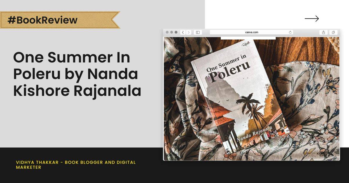 One Summer In Poleru by Nanda Kishore Rajanala - Book Review