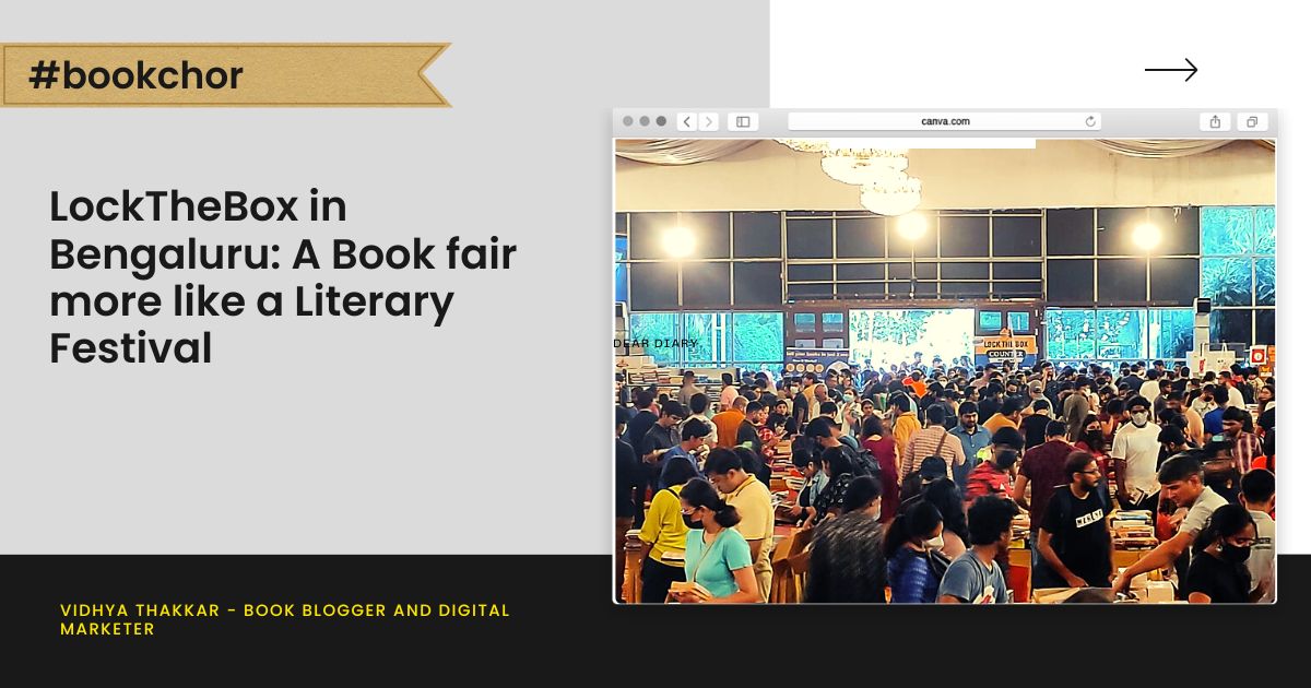 Read more about the article LockTheBox in Bengaluru: A Book fair more like a Literary Festival