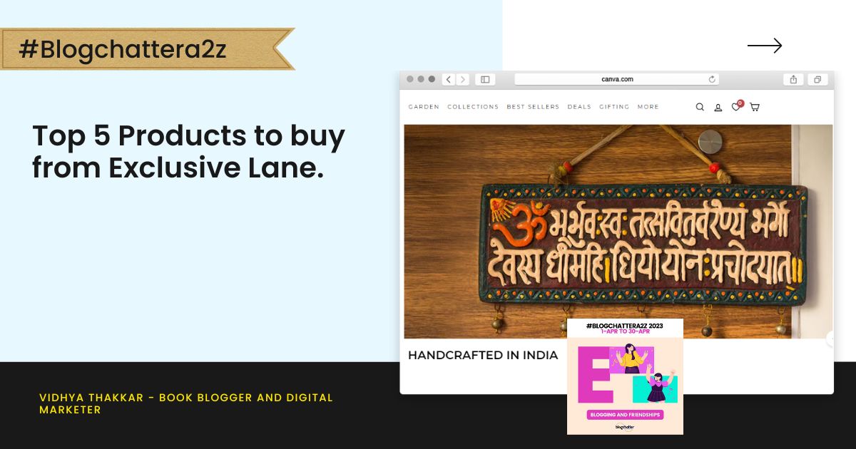 Read more about the article Top 5 Products to buy from Exclusive Lane.