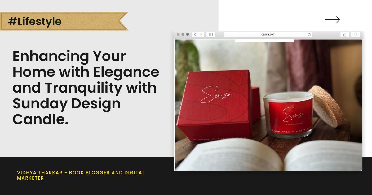 You are currently viewing Enhancing Your Home with Elegance and Tranquility with Sunday Design Candle.